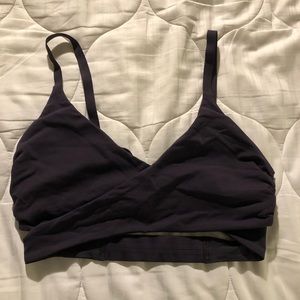 Lululemon Purple Cross Over Sporta Bra Size 6